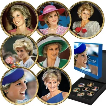 (2022) Austrálie mince set 7x 1p - Princezna Diana - mince v kazetě