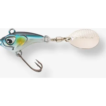 Umělá nástraha CAPERLAN Nástraha spintail Waka Modrý hřbet 14g MODRÁ|ŠEDÁ