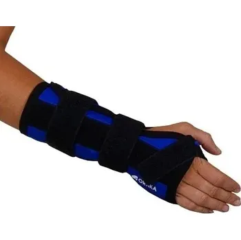 Ortika ortéza zápěstí OR 10 - XL levá—Ortéza k fixaci zápěstí duralová dlaha tvarovatelná 25 cm
