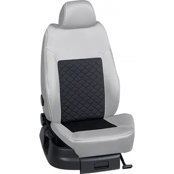 Potah sedadla Autopotahy Škoda SUPERB / od r.2019->, IV 4-dveře ( Sedan ), KOŽENKA > OR 0428 (OR 0428 / Šedý koženkový bok)