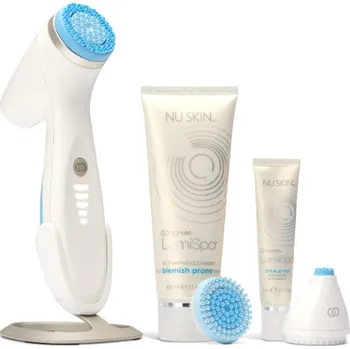 Elektrický čistič pleti Nu Skin Nuskin ageLOC Lumispa iO s nástavcem Accent Cleanser: Problematická pleť