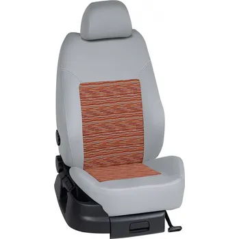 Potah sedadla Autopotahy Seat CORDOBA / od r.1993->, 5-dveří, KOMFORT > OR 0364 (OR 0364 / Světle šedý bok)