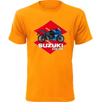 Pánské tričko Suzuki GSX-8R oranžové