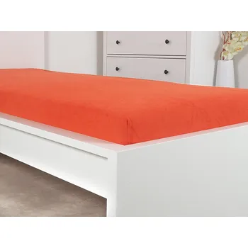 Prostěradlo B.E.S. - Petrovice, s.r.o. Prostěradlo Froté IDEAL - Jahodová Rozměr: 160 x 200