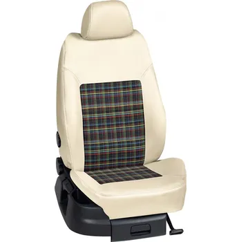 Potah sedadla Autopotahy Ford GALAXY / od r.2016->, 5 dveří, KOŽENKA > OR 0284 (OR 0284 / Béžový koženkový bok)