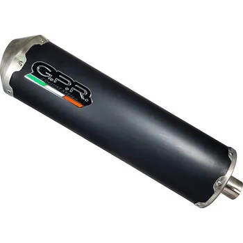 Výfuk pro motocykl Slip-on exhaust GPR EVO4 ROAD SCOM.98.EVO4 Matte Black including removable db killer and link pipe