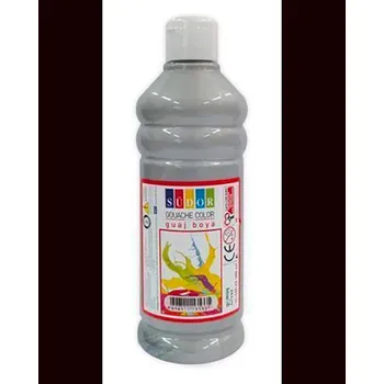 Speciální výtvarná barva Temperová barva, stříbrná, 500ml, Südor