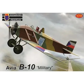 Plastikový model 1/72 Avia B-10 'Military' (3x camo)