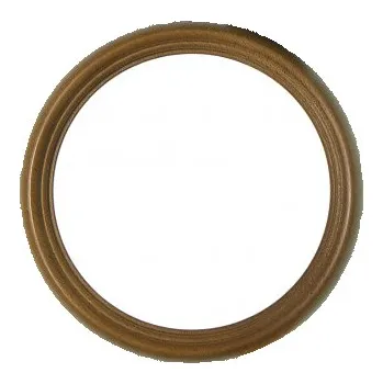 Rám na obraz Kulatý rám hnědý 16cm (Kulatý rám hnědý 16cm)