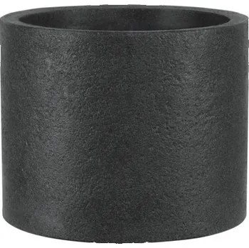 Květináč plastový Geli Rondo 39 x 39 x 32 cm antracitový