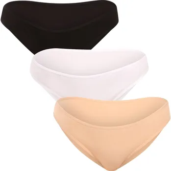Kalhotky 3PACK dámské kalhotky Nedeto vícebarevné (3NK004) XL Možnost vrácení zboží ZDARMA do 120 dnů!
