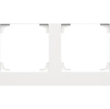 Rámeček dvojnásobný Simon 55 Line bílá matná