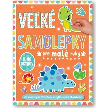 Bystrá hlava Veľké samolepky pre malé ruky Dino ostrov