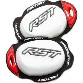 Motocyklový chránič kolene a holeně Kolenní slidery RST 1924 Factory White