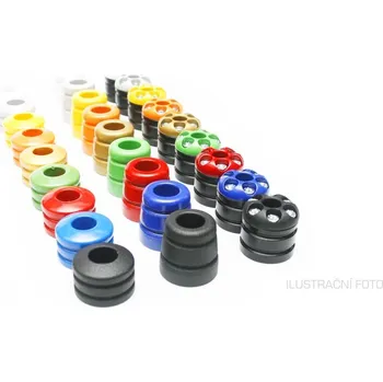 Auto-moto závažíčka do řidítek - montážní sada bez hlavic, průměr 14 mm, RUTAN PERFORMANCE