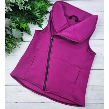 Dívčí mikina Kulišárny Vesta křivák WARM FUCHSIA VELIKOST: 128