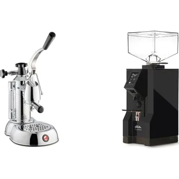 Kávovar La Pavoni Stradivari Lusso + Eureka Mignon Turbo, BL black