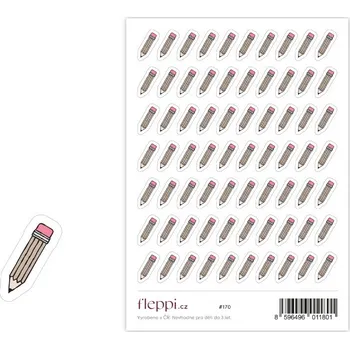 Diář Fleppi Samolepky - Tužka