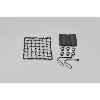 Zavazadlo na motocykl pružná zavazadlová síť s plastovými háčky (30 x 30 cm), Daytona