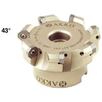Fréza Nástrčná fréza AFM43 - AKKO AFM43-OD0504-D80-A27-Z07-H