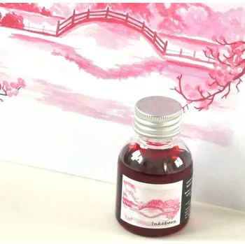 Inkousty Inkebara pro plnící pera - 60 ml Růžová východní 238 speciální edice