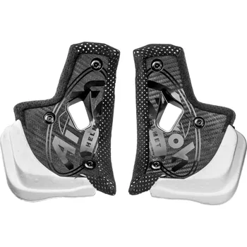 Helma na motorku lícníce interiéru pro přilby AVIATOR 2.3 s HYDRA systémem, AIROH (černá) - L