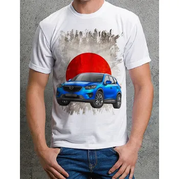 Pánské tričko tričko Mazda CX-5 II L (triko s osobním autem)
