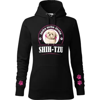 Dámská mikina STRIKER Dámská mikina Shih-Tzu Barva: Černá, Velikost: S