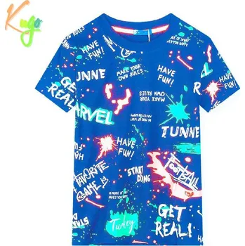 Chlapecké oblečení Chlapecké tričko kr.r. Kugo HC9280, modré