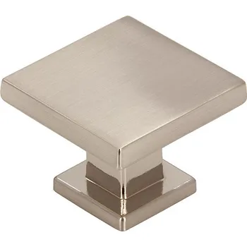 Nábytkové kování Nábytková úchytka ZAFRA, kovová, nikl broušený, délka 30 mm 2506-30 ZN21