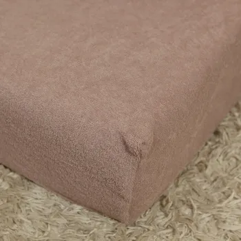 Prostěradlo Matex | Prostěradlo froté PREMIUM 140x200 - růžovo fialové