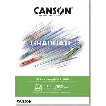 Skicák Canson Graduate Drawing 30 listů, 160 gsm A3