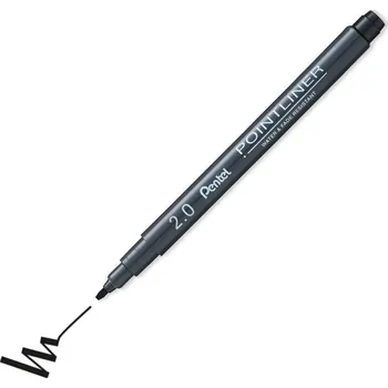 PENTEL dokumentární Pointliner 2mm černý