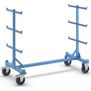 Vozík s konzolovými rameny eurokraft pro