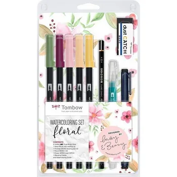 Tombow Watercoloring Set Floral