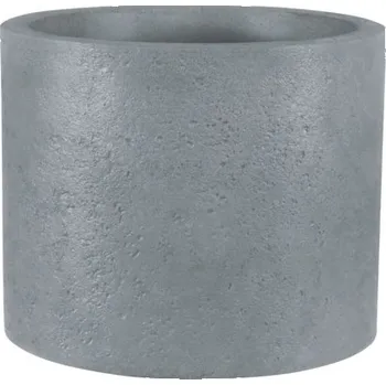 Květináč Květináč plastový Geli Rondo 47 x 47 x 36 cm světlý beton