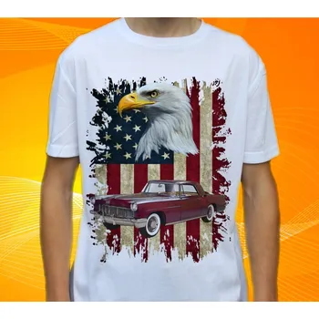 Pánské tričko tričko Lincoln Continental 1955