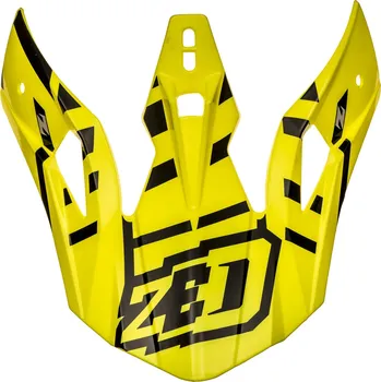 Helma na motorku kšilt pro přilby X1.9 a X1.9D, ZED (žlutá fluo/černá)