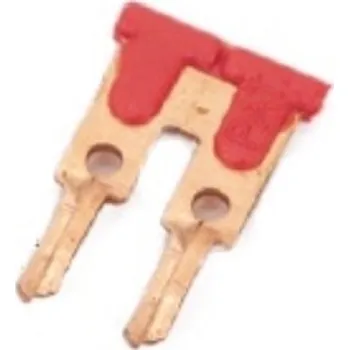 Rozvaděč ELEKTRO BEČOV Propojka EURO Z2,5 dvojitá červená C421162