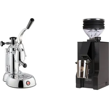 Kávovar La Pavoni Stradivari Lusso + Eureka Mignon Zero, BL black
