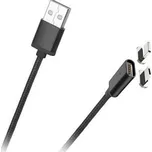 Kabel USB magnetický Micro USB / Lightining (iPhone) Kruger&Matz