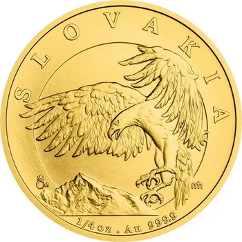 2024 - Zlatá mince 10 NZD Orel - 1/4 Oz - orientační cena