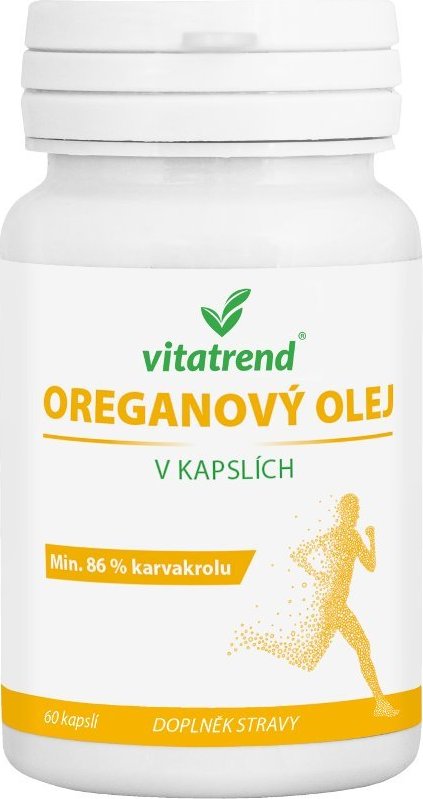 Vitatrend s.r.o. Oreganový olej Vitatrend, 60 kapslí