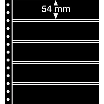 Obal pro sběratelský předmět Leuchtturm R-listy - 5 kapes