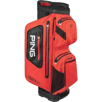Golfový bag Ping bag cart Pioneer Monsoon - červeno černý