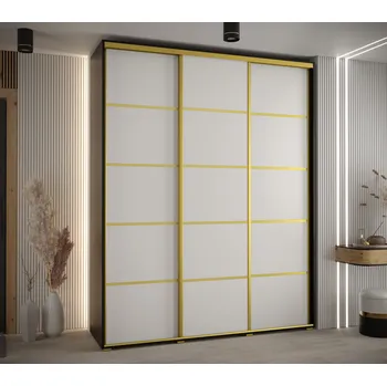 Šatní skříň Šatní skříň Cannes 4 - hloubka 45 cm Barva korpusu: Dub - Artisan, Rozměry: 100 cm, Dveře: Dub-Artisan