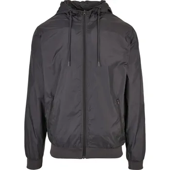 Pánská bunda Build your Brand BY 016 pánská větrovka dark shadow - 3XL