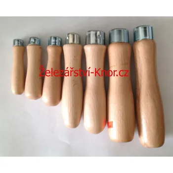 Rukojeť pilníku dřevěná 160mm