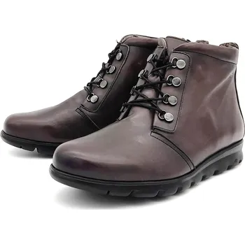 Dámská zimní obuv Dámská kotníková obuv F0414 FLUCHOS hnědá Barva: sugar/grafito, Velikost: 36