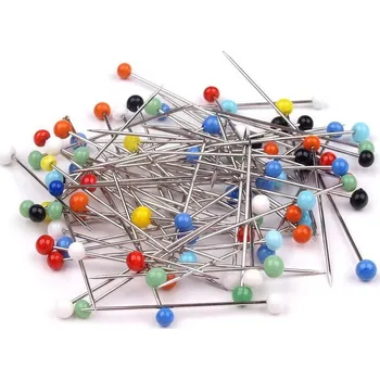 Texi Špendlík ocelový, skleněná hlavička 30x0,6mm, 1000ks